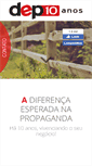 Mobile Screenshot of deppropaganda.com.br